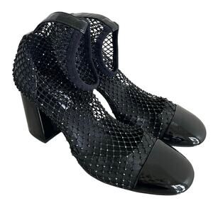 Steve Madden Beaded Mesh Herls/Booties size 7.5